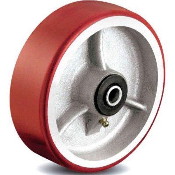 Colson Colson® 2 Series Wheel 5.00004.949.7 WS - 4 x 2 Polyurethane on Cast Iron 1/2 Roller Bearing 5.00004.949.7 WS